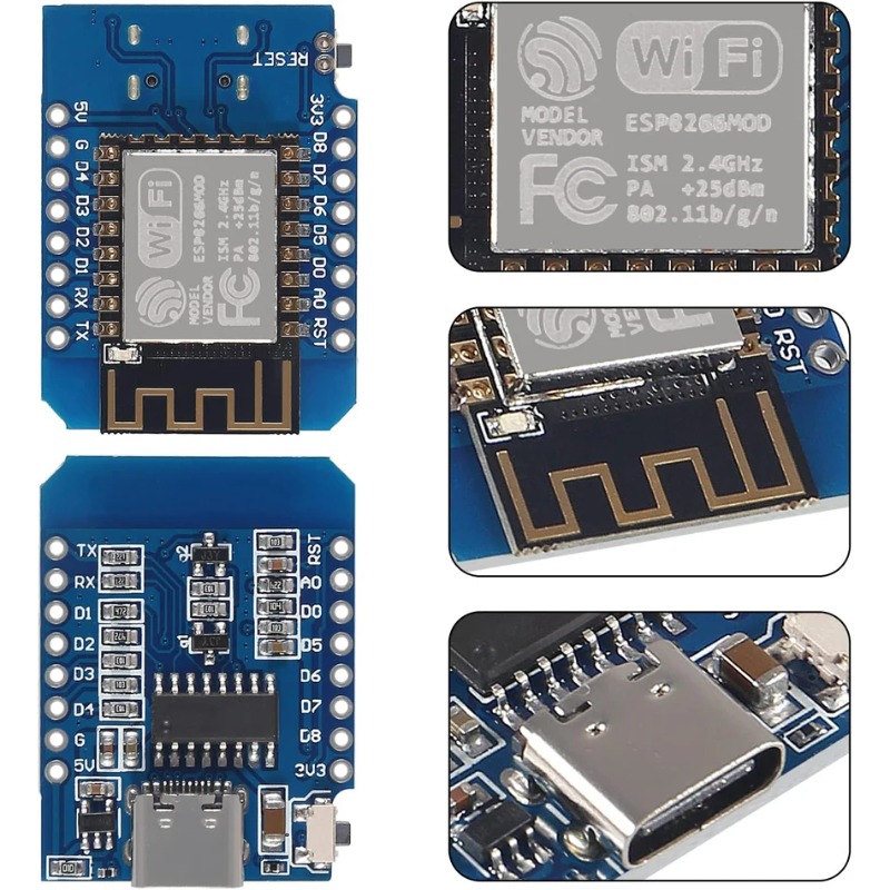 Nodemcuv2 - ESP8266 ESP-12F MINI D1 NodeMCU Development