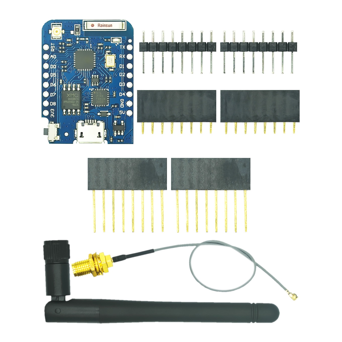 WEMOS D1 Mini Pro 4M 16M Bytes - đánh giá và giá Wemos D1