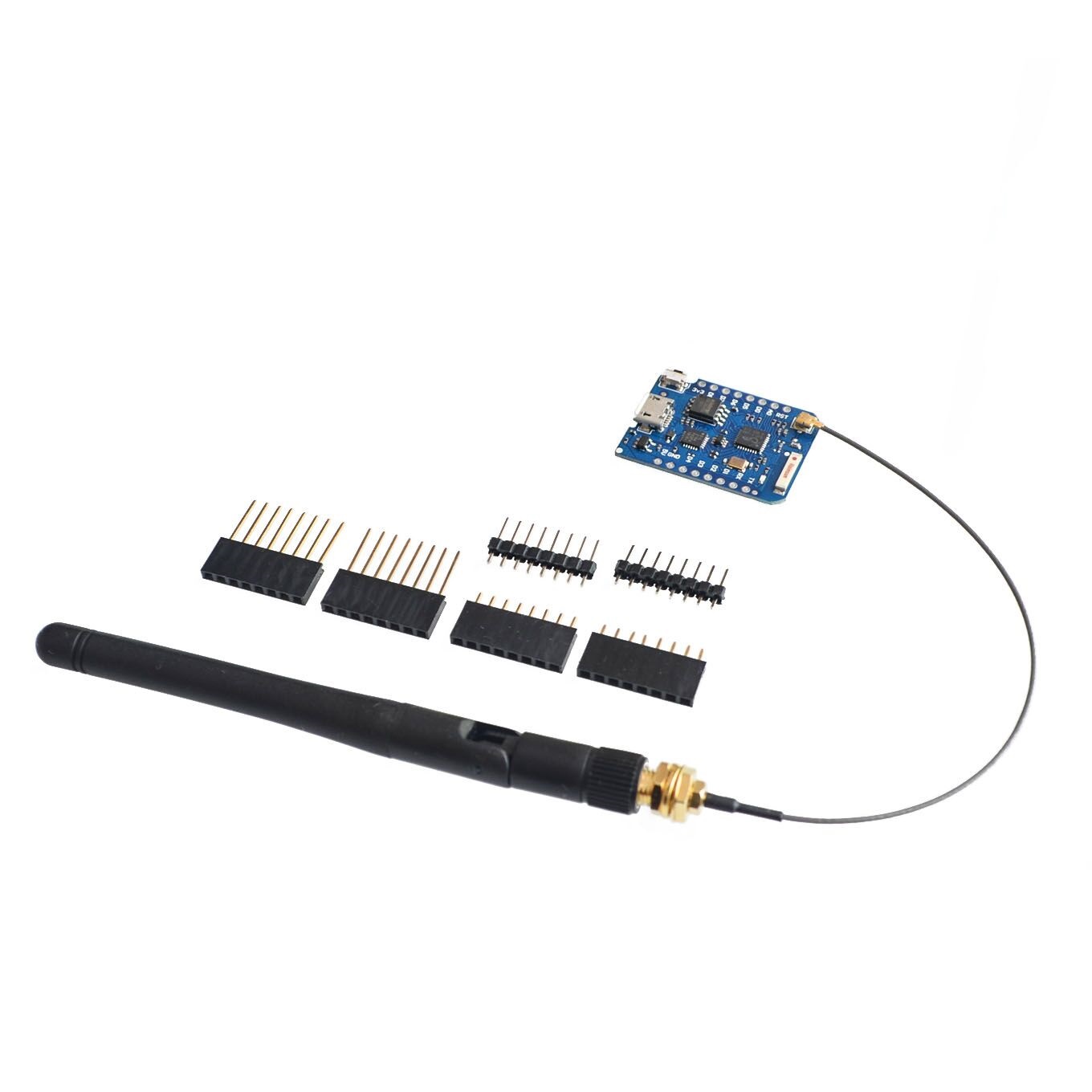 WEMOS D1 Mini Pro 4M 16M Bytes - đánh giá và giá Wemos D1