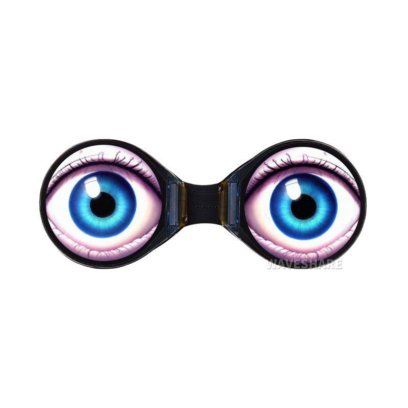 Waveshare 0.71inch Double Eye  - đánh giá và giá Doit Esp32