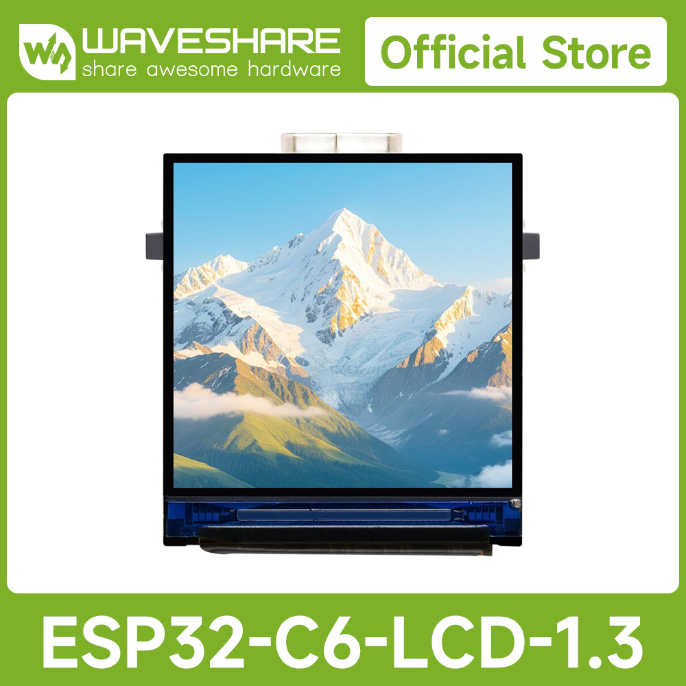 Waveshare ESP32-C6 1.3-inch LC - đánh giá và giá Doit Esp32