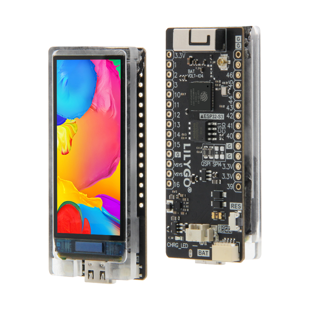TTGO T-Display-S3 AMOLED ESP32 - đánh giá và giá Ttgo Tdisplay