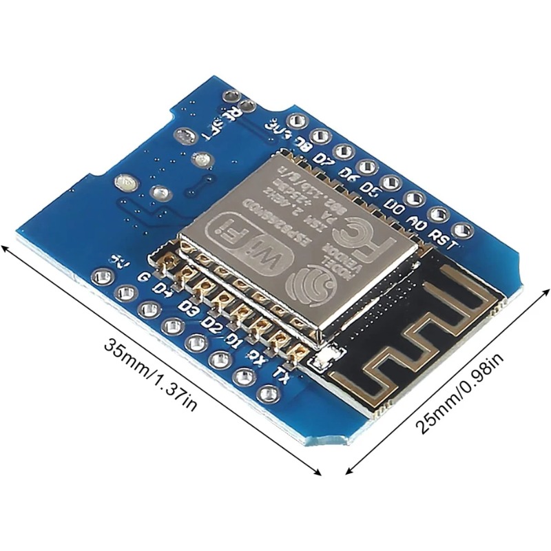 ESP8266 ESP-12F MINI D1 NodeMC - đánh giá và giá Nodemcuv2
