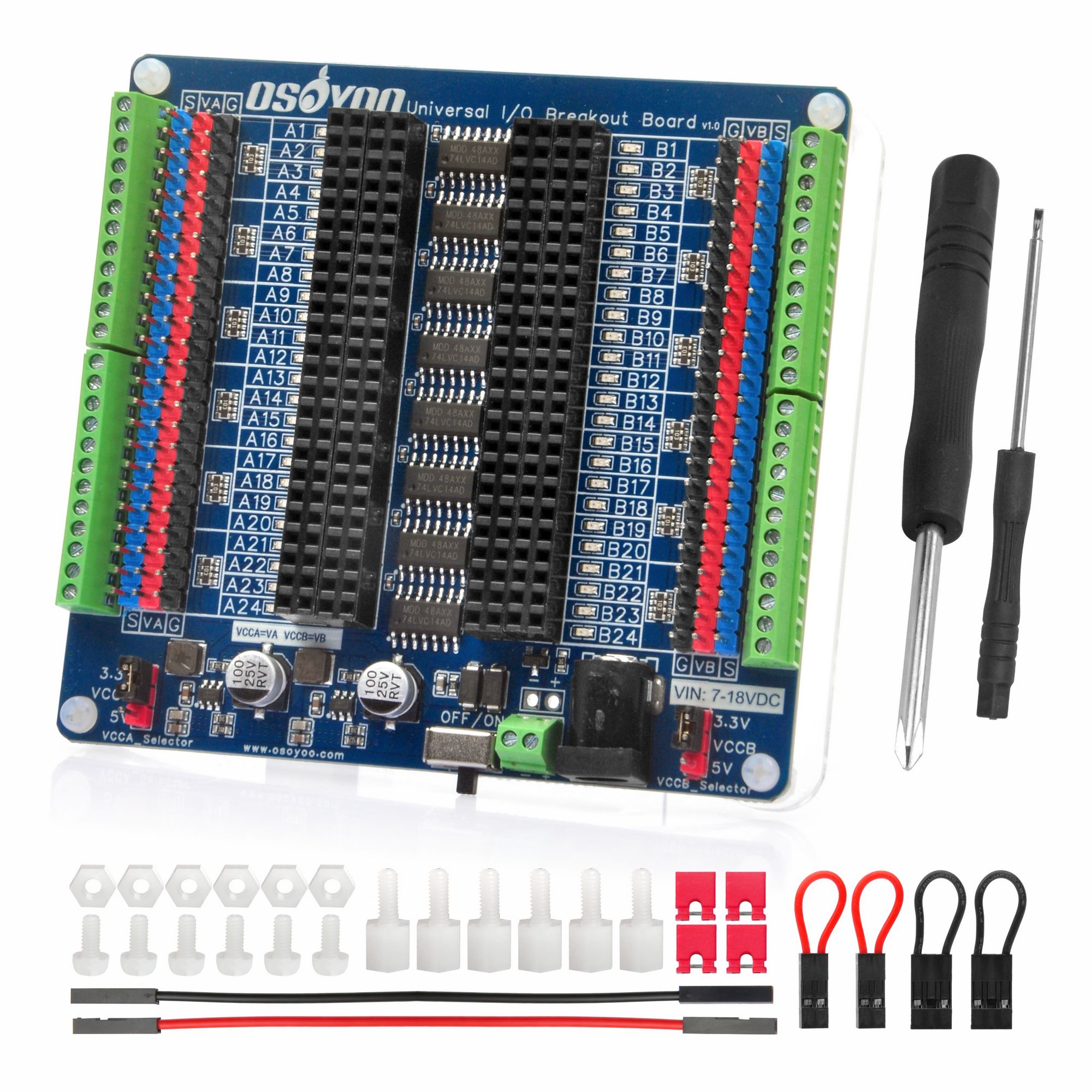 OSOYOO Universal IO Breakout B - đánh giá và giá Nodemcuv2