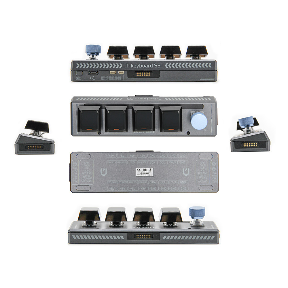 LILYGO  T-Keyboard-S3-Pro ESP3 - đánh giá và giá Lolin S3